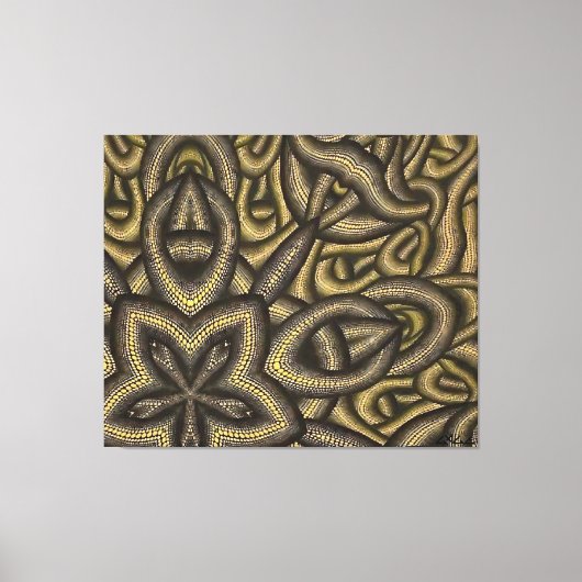 wormkern canvas afdruk (Voorkant)