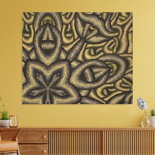 wormkern canvas afdruk (Insitu (Woonkamer))