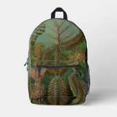 Worms Annelids Chaetopoda door Ernst Haeckel Bedrukte Rugzak (Voorkant)