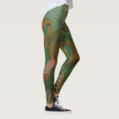  Worms Annelids Chaetopoda door Ernst Haeckel Leggings (Rechts)