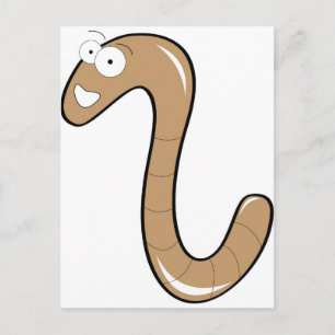 worms briefkaart