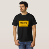 Worms Herren Männer T-Shirt Tshirt Shirt (Voorkant volledig)