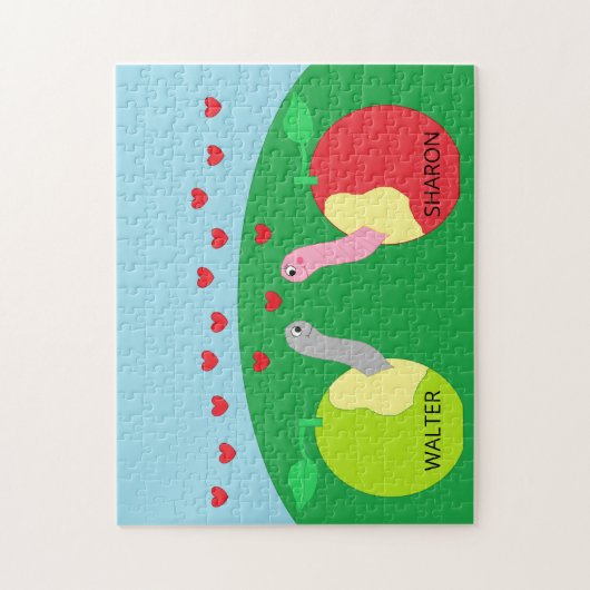 Worms in Love: Legpuzzel (Verticaal)