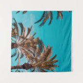 WORM'S OOG UITZICHT FOTOGRAFIE VAN BROWN BOMEN WANDKLEED (Voorkant (horizontaal))