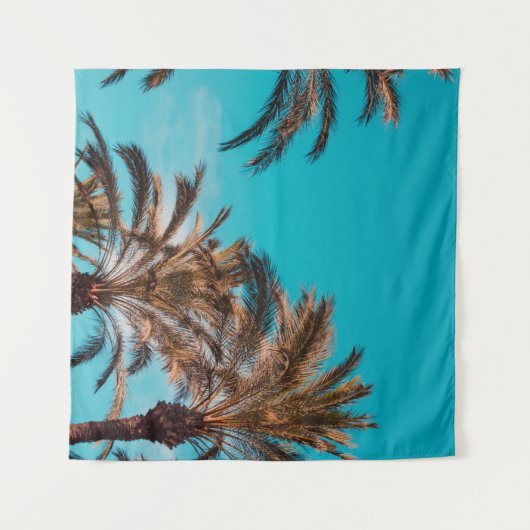 WORM'S OOG UITZICHT FOTOGRAFIE VAN BROWN BOMEN WANDKLEED (Voorkant (horizontaal))