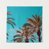 WORM'S OOG UITZICHT FOTOGRAFIE VAN BROWN BOMEN WANDKLEED (Voorkant)