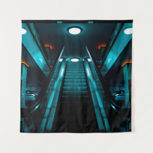 WORM'S OOG UITZICHT FOTOGRAFIE VAN GRAY BOUW IN HE WANDKLEED