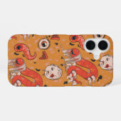 Wormspawn Nightmare Horror Creepycore iPhone 16 Hoesje (Achterkant horizontaal)