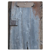 Worn and Rusty Wooden Deuren Klembord (Voorkant)