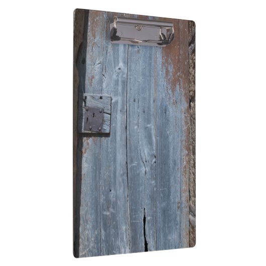 Worn and Rusty Wooden Deuren Klembord (Rechts)