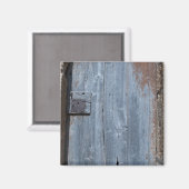 Worn and Rusty Wooden Deuren Magneet (Voorkant / Achterkant)