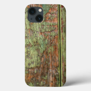 Worn and Weathered Green Barn Wood Case-Mate iPhone Case