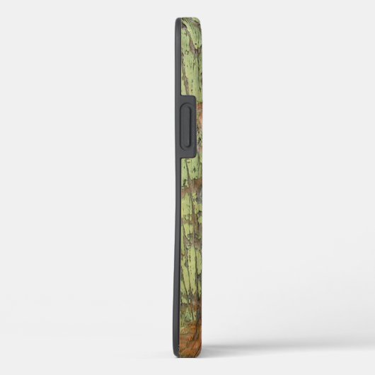 Worn and Weathered Green Barn Wood Case-Mate iPhone Case (Achterkant / Rechts)