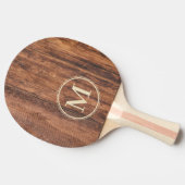 Worn Cutting Board Monogram Tafeltennisbatje (Zijkant)