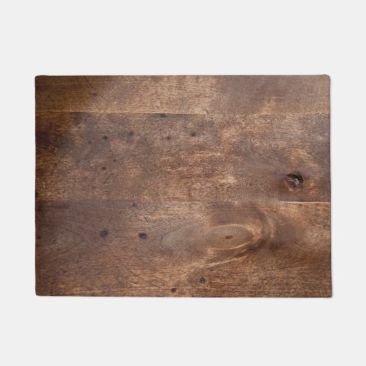 Worn-dennenplank Deurmat (Voorkant)