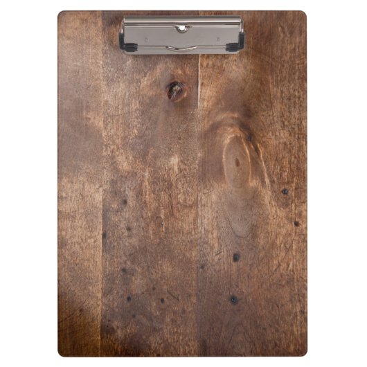Worn-dennenplank Klembord (Voorkant)