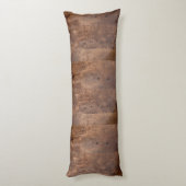 Worn-dennenplank Lichaamskussen (Achterkant (Verticaal))