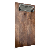 Worn-dennenplank Mini Klembord (Schuin)