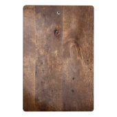 Worn-dennenplank Mini Klembord (Achterkant)