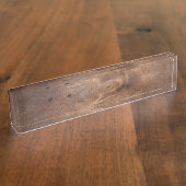 Worn-dennenplank Naambordje (Zijkant)