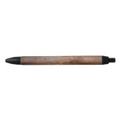 Worn-dennenplank Zwarte Inkt Pen (Voorkant)