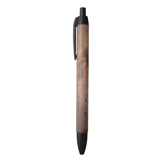 Worn-dennenplank Zwarte Inkt Pen (Top (Verticaal))