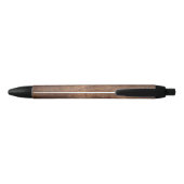 Worn-dennenplank Zwarte Inkt Pen (Achterkant)