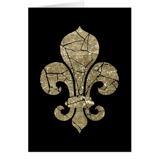 Worn Fleur De Lis (Voorkant)