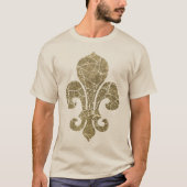 Worn Fleur De Lis T-shirt (Voorkant)