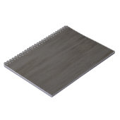 Worn Grungy Brushed Metal Notitieboek (Linkerzijde)