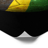 Worn Jamaican Football Voetbal Poster (Hoek)