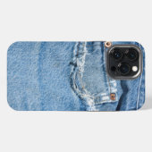Worn Jeans iPhone Hoesje (Achterkant horizontaal)