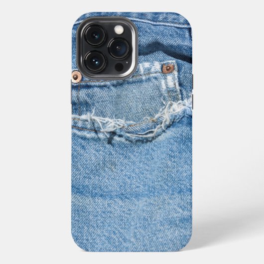 Worn Jeans iPhone Hoesje (Achterkant)