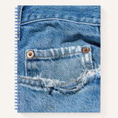 Worn Jeans  Notitieboek (Voorkant)