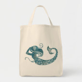 Worn Mermaid Tote Bag (Voorkant)