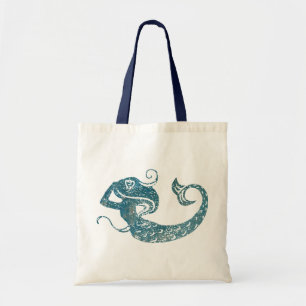 Worn Mermaid Tote Bag