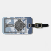 Worn Metal Cross Bagagelabel (Voorkant horizontaal)