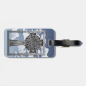 Worn Metal Cross Bagagelabel (Achterkant horizontaal)