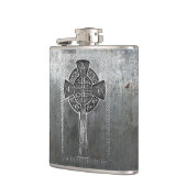 Worn Metal Cross Heupfles (Links)