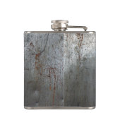 Worn Metal Cross Heupfles (Achterkant)