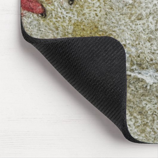 Worn out Baseball Muismat (Hoek)