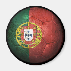 Worn Portugees Football Voetbal Magneet