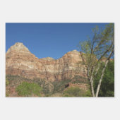 Worn Rock Walls in Zion National Park Inpakpapier Vel (Voorkant 3)