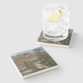 Worn Rock Walls in Zion National Park Stenen Onderzetter (Zijkant)