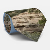 Worn Rock Walls in Zion National Park Stropdas (Opgerold)