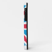 Worn S-Shield over vlag Case-Mate iPhone Case (Achterkant/links)