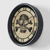 Worn Skull en Crossbones (Hoek)
