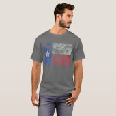 Worn Texas Flag T-shirt (Voorkant volledig)