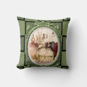 worp kussen decor vintage