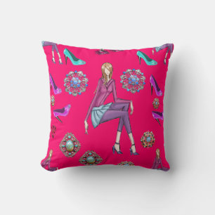 worp kussen decore schoenen